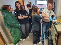 Wieruszowscy policjanci spotkali się z młodzieżą